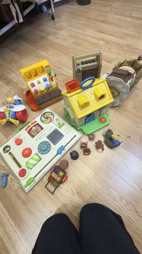Fisher price vintage job lot - fisher,