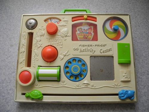 Vintage activity center fisher - vintage,