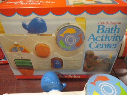 Vintage toy fisher price bath - price,