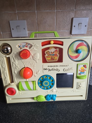 Fisher price vintage activity - vintage,